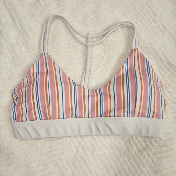 Cleo Harper Riley Bralet Striped Multi-Color Size S - Picture 6 of 10